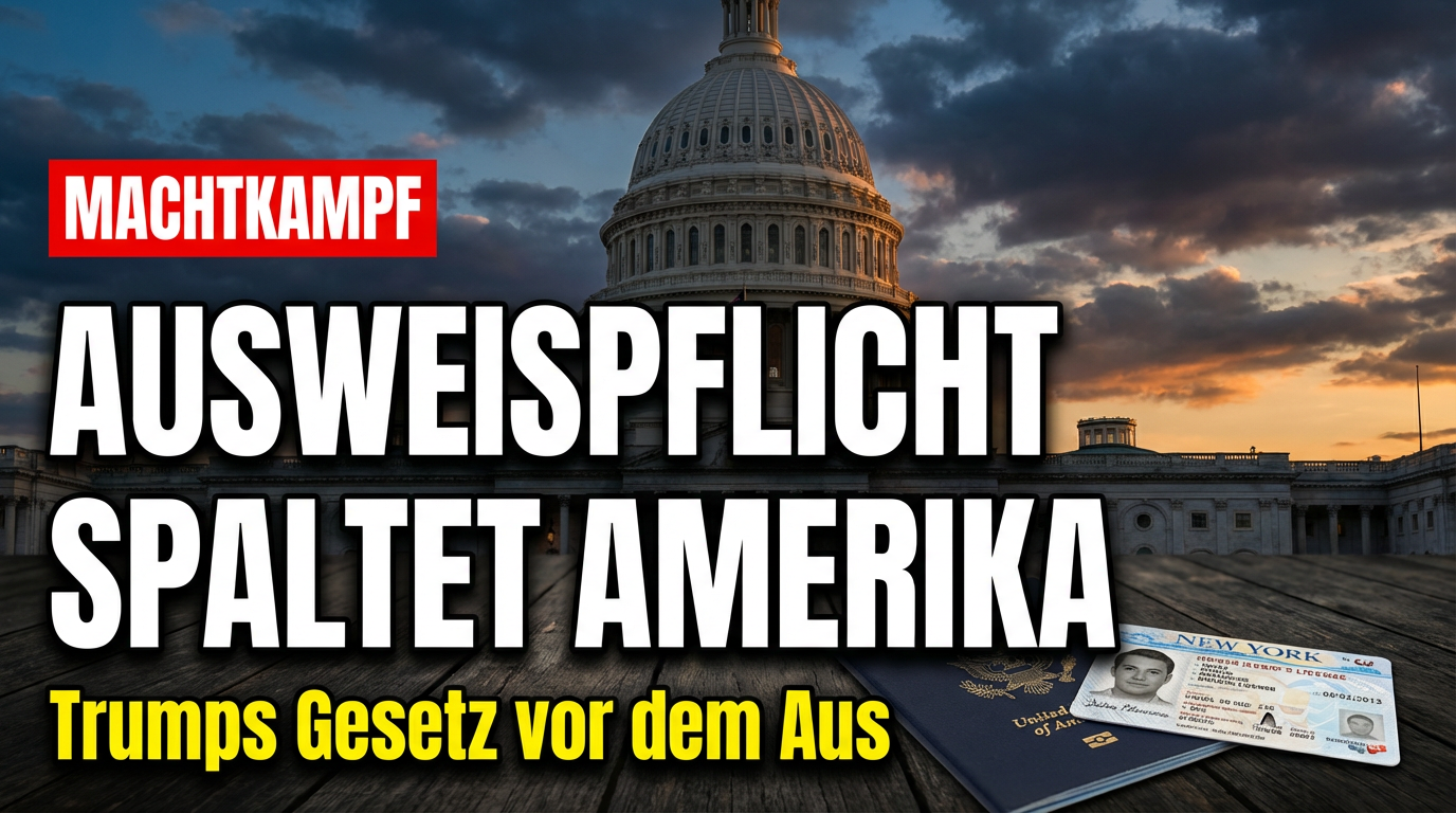 Ausweispflicht bei US-Wahlen: Trumps SAVE America Act spaltet Washington