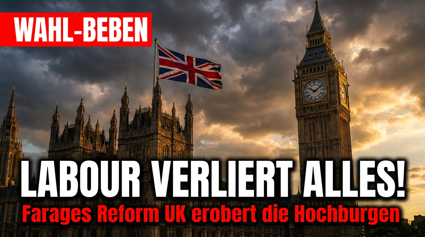 Erdrutsch auf der Insel: Farages Reform UK fegt Labour aus den ...