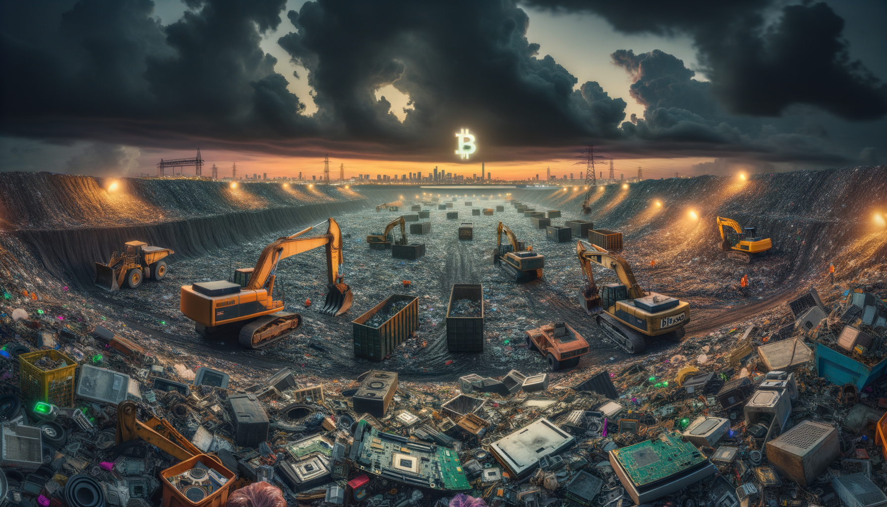 Millionen-Schatz auf der Müllhalde: IT-Experte kämpft um verlorene Bitcoin -Festplatte