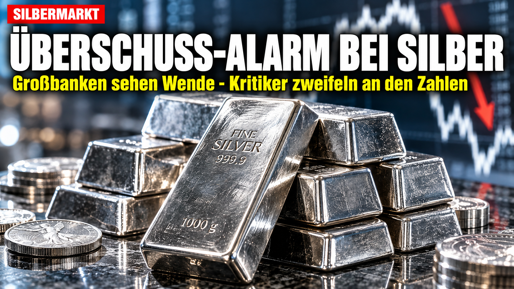 Ken R. Deutsch Silber-Schock oder Fehlalarm? Großbanken rufen den Überschuss aus