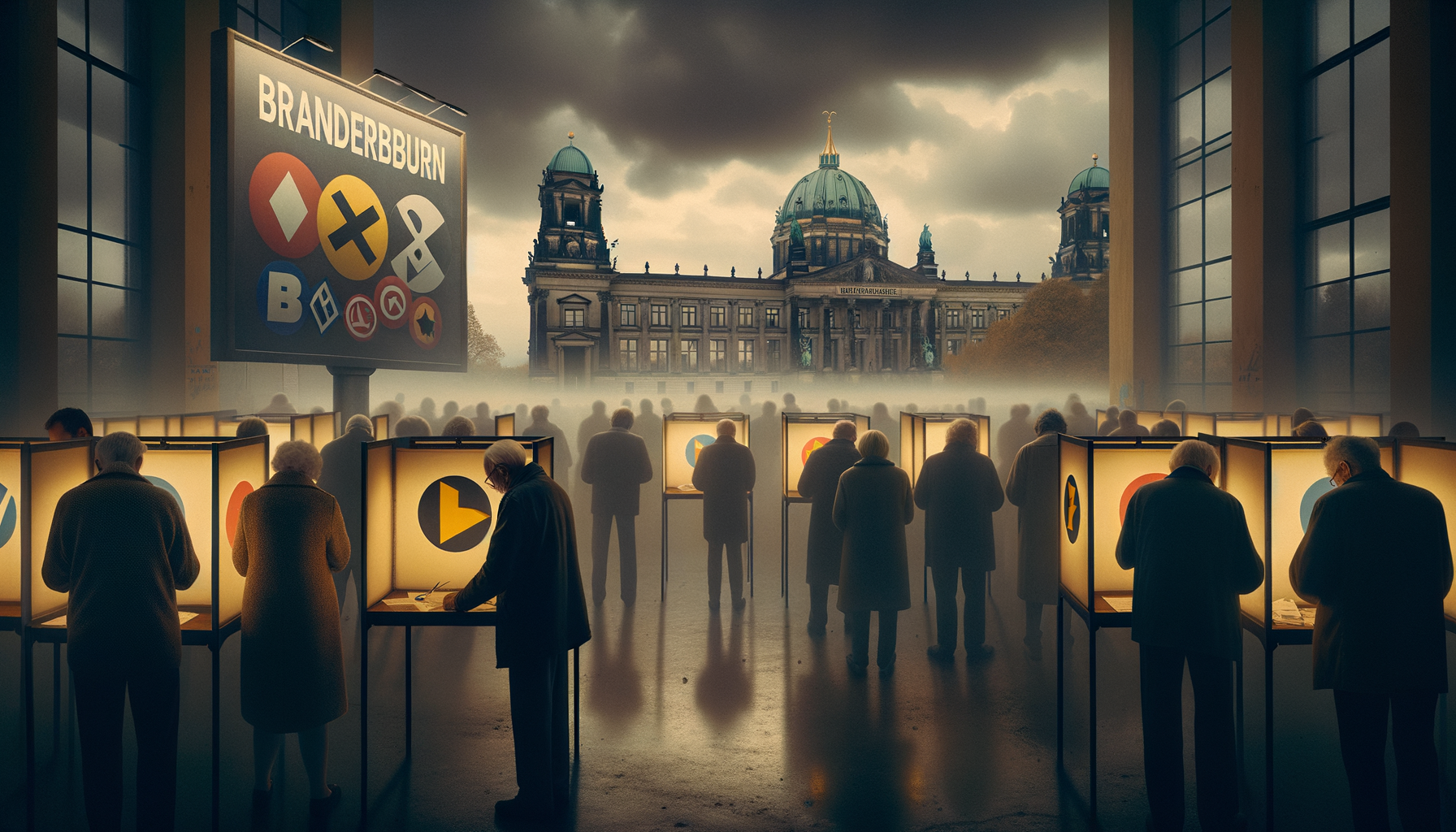 Spannung bei der Landtagswahl in Brandenburg Prognose sieht SPD knapp
