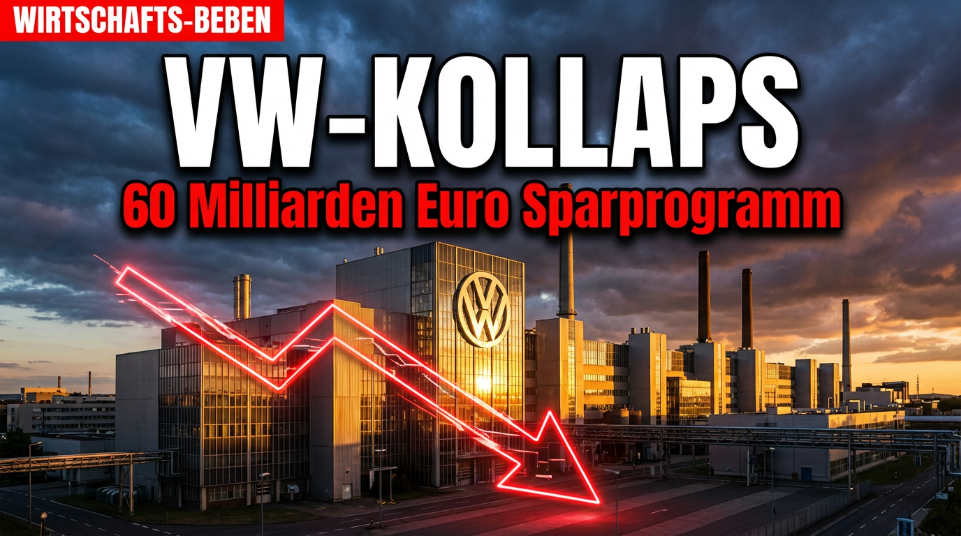 Volkswagen am Abgrund: 60 Milliarden Euro Sparprogramm offenbart das ...