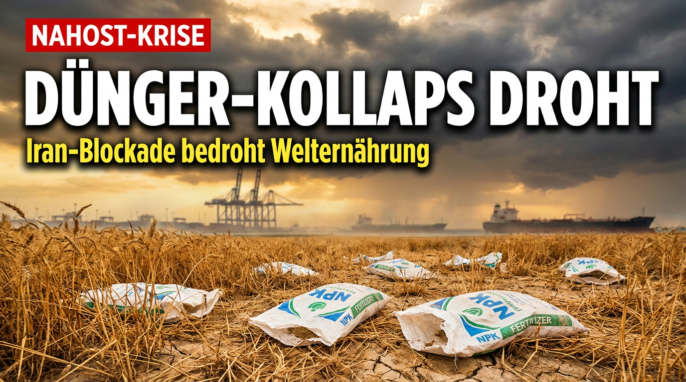 Wenn der Dnger ausbleibt: Wie der Iran-Krieg die globale  Ernhrungssicherheit bedroht