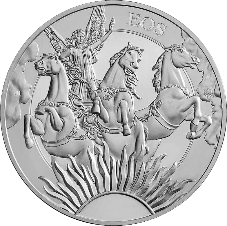 1 Oz Silbermünze Poseidon – Gods Of Olympus 2021, Tuvalu, Perth Mint, Stempelglanz, Auflage 13.500