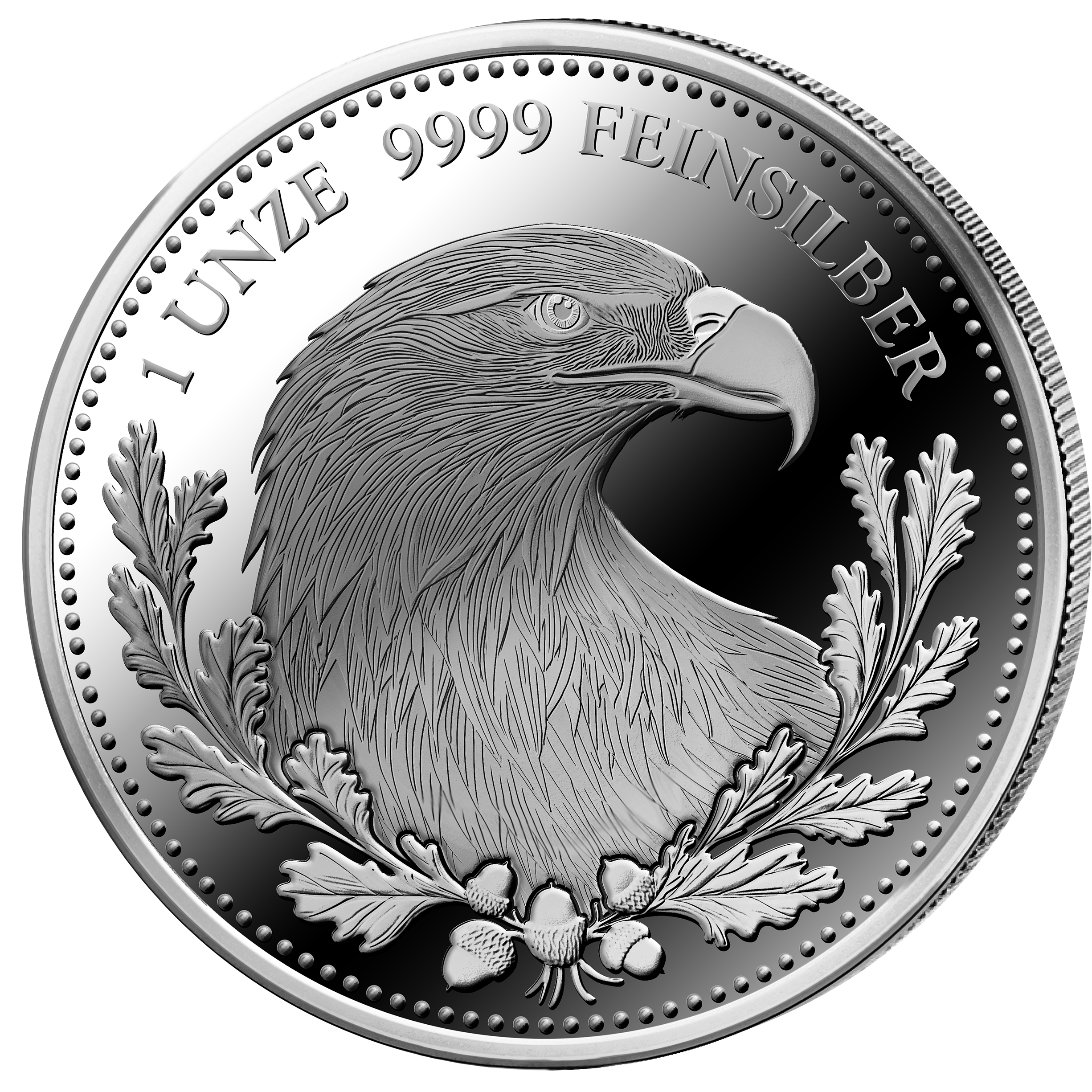 1 Unze Silber Mark PP (Auflage: 1.000 | 75 Jahre Privy Mark | Polierte Platte) 